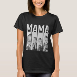 Camiseta MAMA Custom Photo T-Shirt