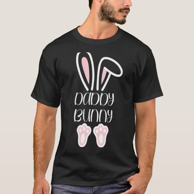Camiseta Mama Daddy Bunny Easter Day Dad (Anverso)