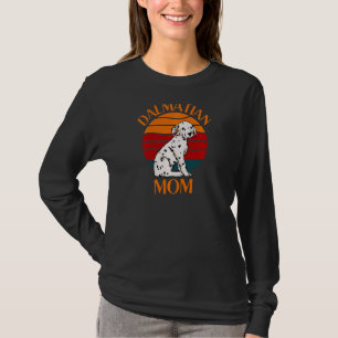 Camiseta Mamá dálmata perro retro vintage mamá Mascota M