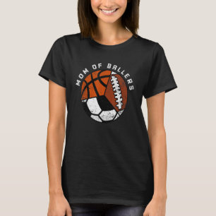 Camiseta Mamá De Baloncestistas De Baloncesto