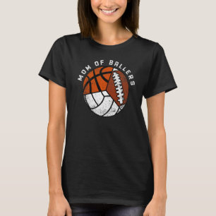 Camiseta Mamá De Baloncestistas Voleibol