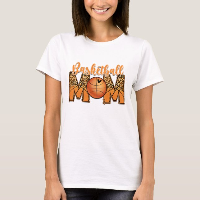 Camiseta Mamá de Baloncesto  (Anverso)