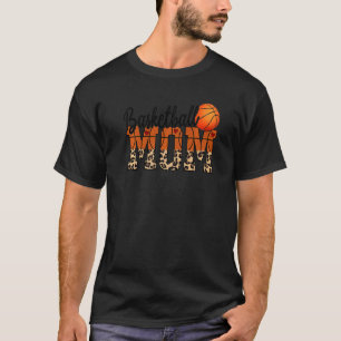 Camiseta Mamá De Baloncesto adora Ver A Mi Hijo Jugar El Ce
