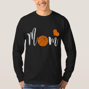 Camiseta Mamá de baloncesto ama a tu mamá