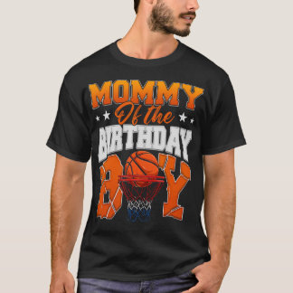 Camiseta Mamá de Baloncesto Del Cumpleañero Familia