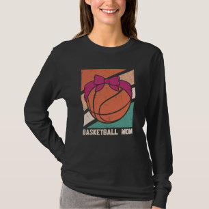 Camiseta MAMÁ de baloncesto Diseño hermoso de baloncesto