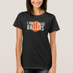 Camiseta Mamá de baloncesto papá levanta baloncesto cita a 