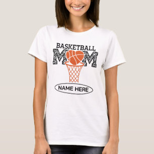 Camiseta Mamá de baloncesto personalizada
