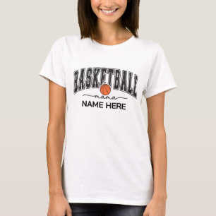 Camiseta Mamá de baloncesto personalizada