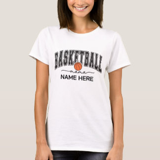 Camiseta Mamá de baloncesto personalizada