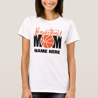 Camiseta Mamá de baloncesto personalizada