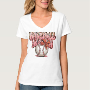 Camiseta Mamá de béisbol