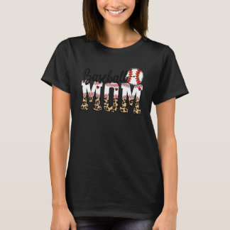Camiseta Mamá De Béisbol Le Encanta Ver A Mi Hijo Jugar Béi