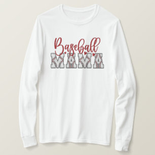 Camiseta Mama de béisbol Manga Larga 
