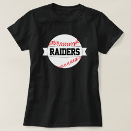 Camiseta Mamá de béisbol o fan con el nombre personalizado