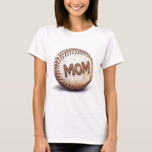 Camiseta Mamá de béisbol - Perfecto para mamás deportistas