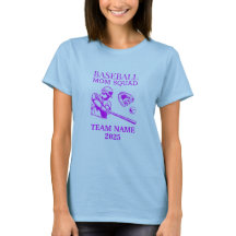 Mamá de béisbol personalizada