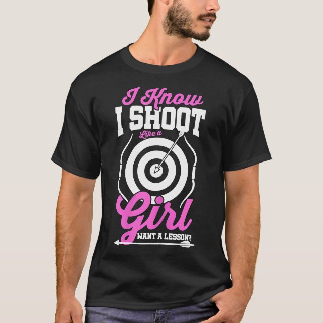 Camiseta Mamá de Bow Archery Chicas mujeres cazando Ide Reg (Anverso)