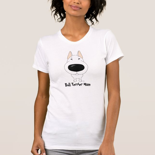 Camiseta Mamá de bull terrier (Anverso)