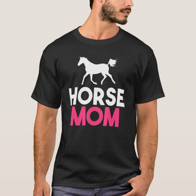 Camiseta Mamá de caballo a caballo (Anverso)