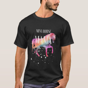 Camiseta Mama de caballo en miniatura Galaxy Niña de caball