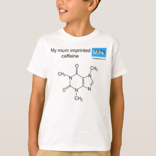 Camiseta mamá de cafeína