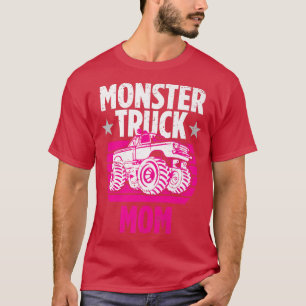 Camiseta Mamá de camión monstruo impresionante retro trucos