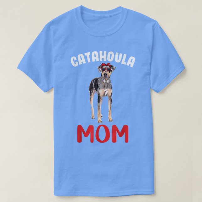 Camiseta Mamá de Catahoula, divertida madre de mamá de perr (Diseño del anverso)