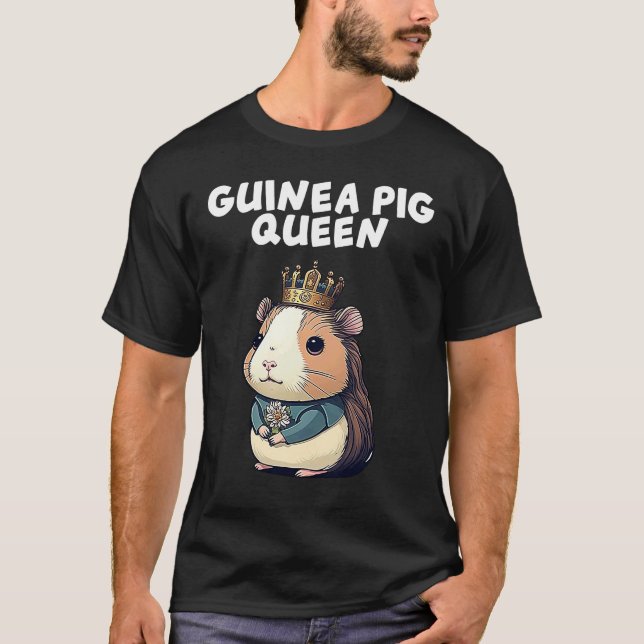 Camiseta Mamá de cerdo de Guinea papá mascota de cerdo 1 (Anverso)