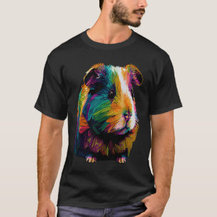 Camiseta Mamá de cerdo guineana papá divertida cerdo amante