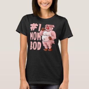 Camiseta Mamá de cerdo mejor madre de sangre mamá de cerdos