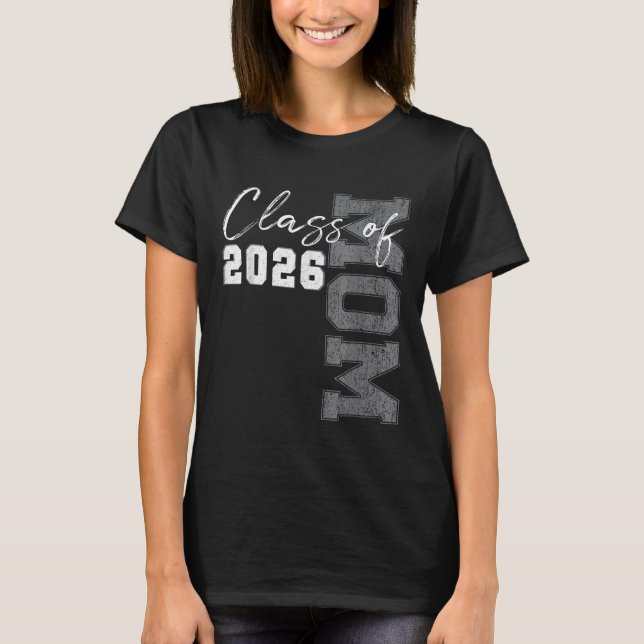 Camiseta Mamá de clase superior 2026: Orgullosa mamá de 202 (Anverso)