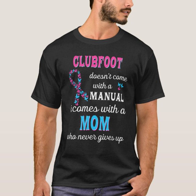 Camiseta Mamá De Clubfoot Awareness Clubfoot Awareness Supp (Anverso)