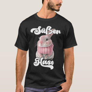 Camiseta Mamá de conejo de invierno retro de conejo de cone