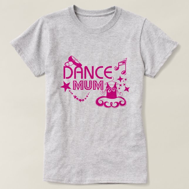 Camiseta Mamá de danza (Diseño del anverso)