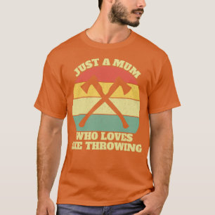 Camiseta Mamá de derribo de Ax Thrower Classic TShirt