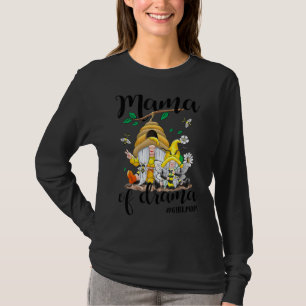 Camiseta Mamá De Drama-Chica Mamá-Madre Y Hija Bee Gno