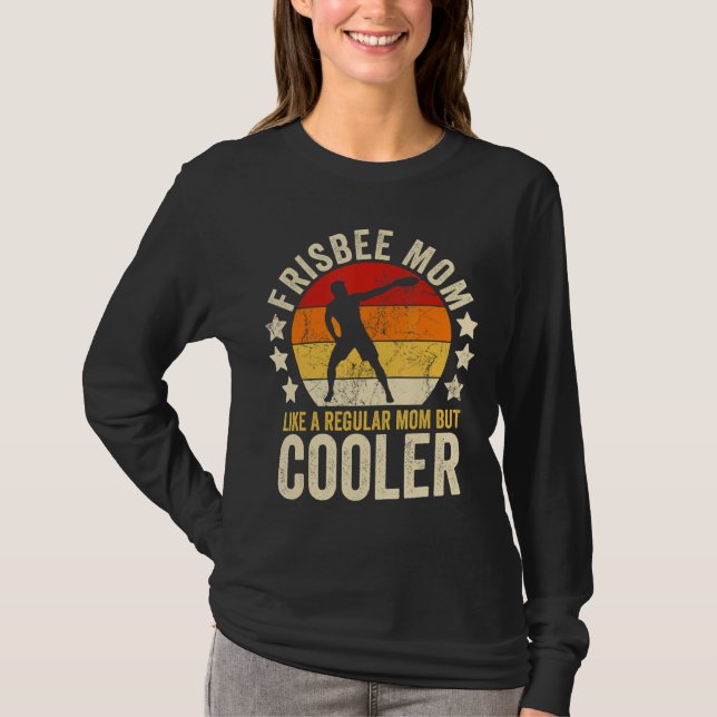 Camiseta Mamá de Frisbee como mamá común y corriente pero m (Anverso)