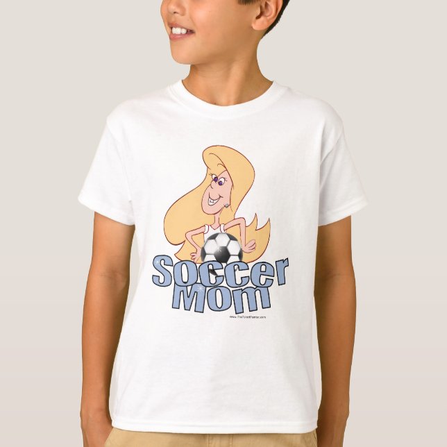 Camiseta Mamá de fútbol (Anverso)