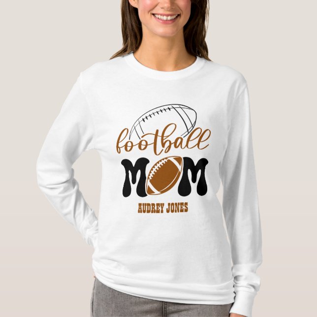 Camiseta Mamá de Fútbol (Anverso)