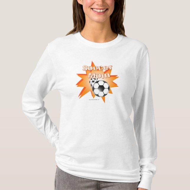 Camiseta Mamá de fútbol (Anverso)