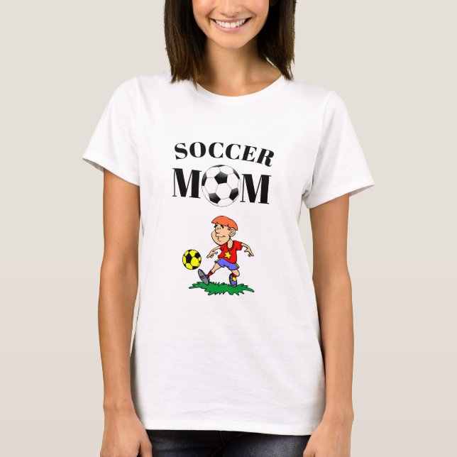 Camiseta Mamá de fútbol (Anverso)