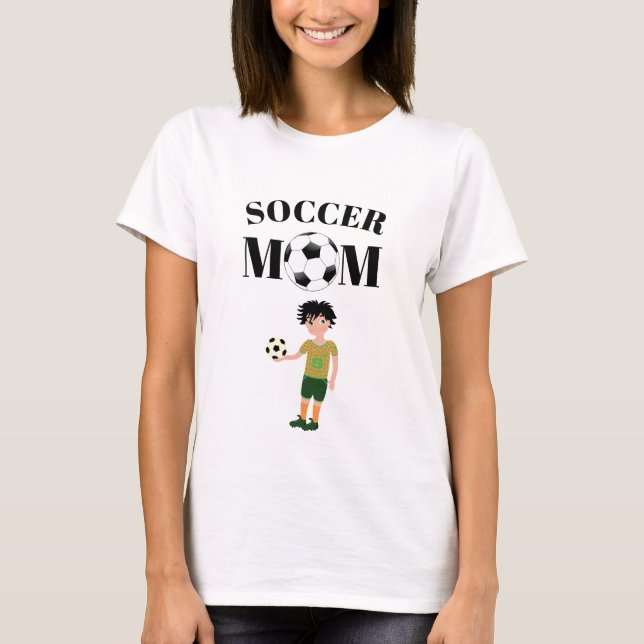 Camiseta Mamá de fútbol (Anverso)