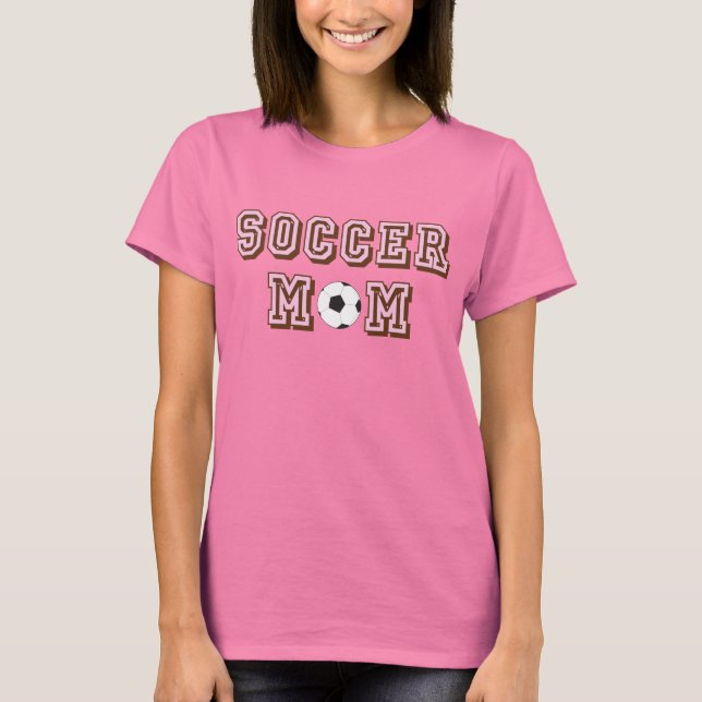 Camiseta Mamá de fútbol (Anverso)