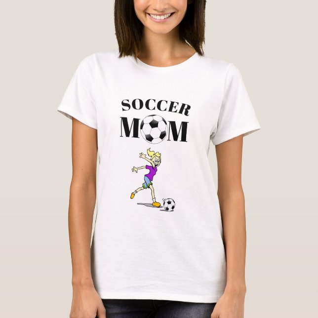 Camiseta Mamá de fútbol (Anverso)