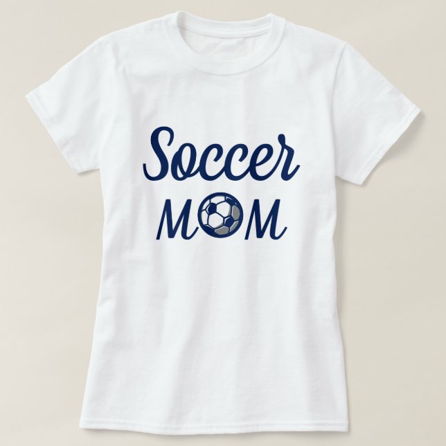 Camiseta Mamá de fútbol (Diseño del anverso)