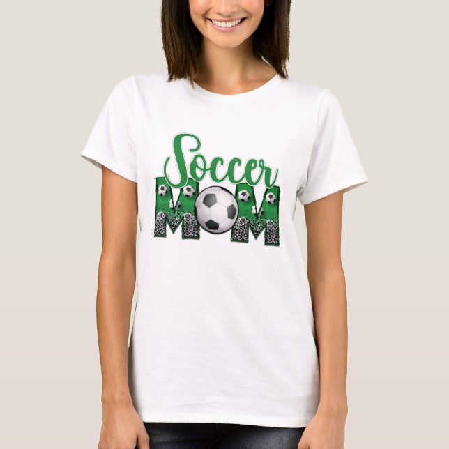 Camiseta Mamá de fútbol (Anverso)