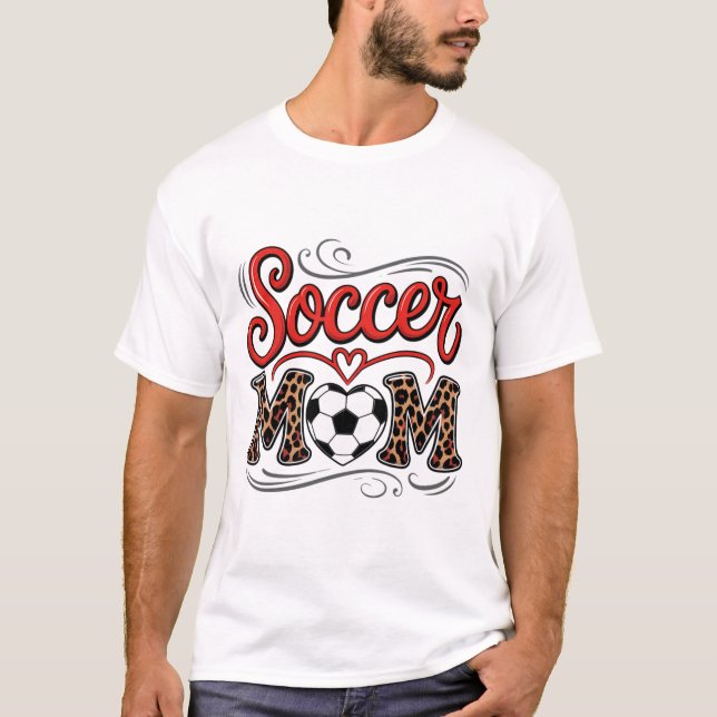 Camiseta Mamá de fútbol _3  (Anverso)