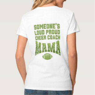 Camiseta Mamá de fútbol ALGUIEN ES ALTO ORGULLOSO APLAUDE A