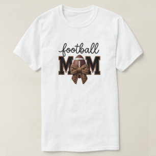 Camiseta Mamá de fútbol americano Hilo de falso tejido, Est